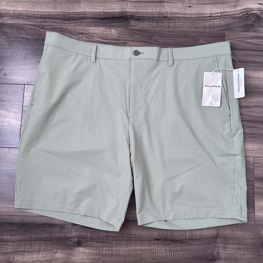 Tommy Bahama Barbados Pro 9 Casual Shorts Mens Size 44x9 Sea Pine New